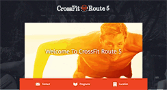 Desktop Screenshot of crossfitroute5.com